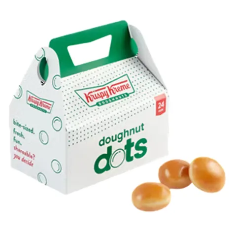 Krispy Kreme 24 Count Original Glazed Doughnut Dots