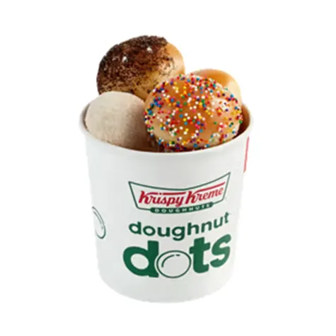 Krispy Kreme Assorted Doughnut Dots 10ct