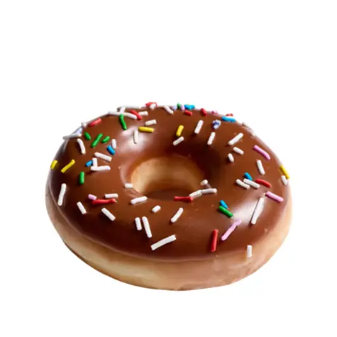 Krispy Kreme Chocolate Iced Doughnut with Sprinkles