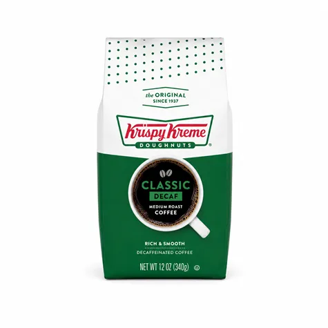 Krispy Kreme Classic Decaf Ground Coffee