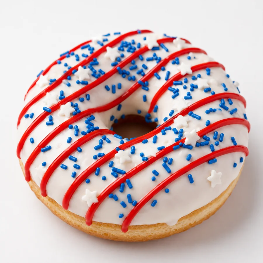 Krispy Kreme Freedom Ring Doughnut