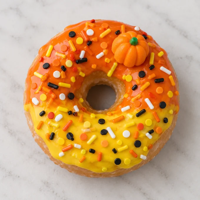 Krispy Kreme Tweety and Sylvester Doughnut, 2026 Looney Tunes Halloween collection